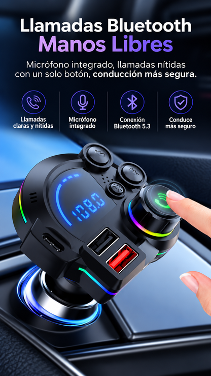 AutoFusion™ Pro "Todo tu auto conectado en un solo dispositivo." 🚘