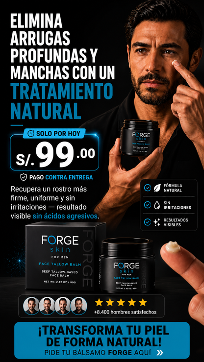 Bálsamo FORGE SKIN anti arrugas y manchas😲