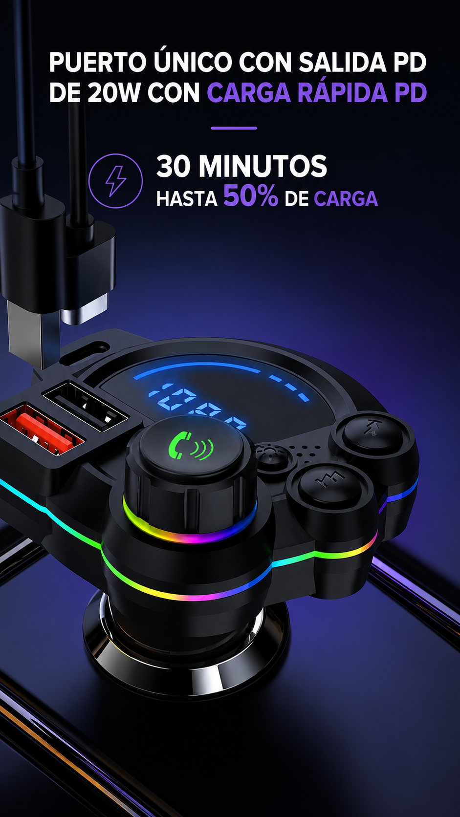 AutoFusion™ Pro "Todo tu auto conectado en un solo dispositivo." 🚘